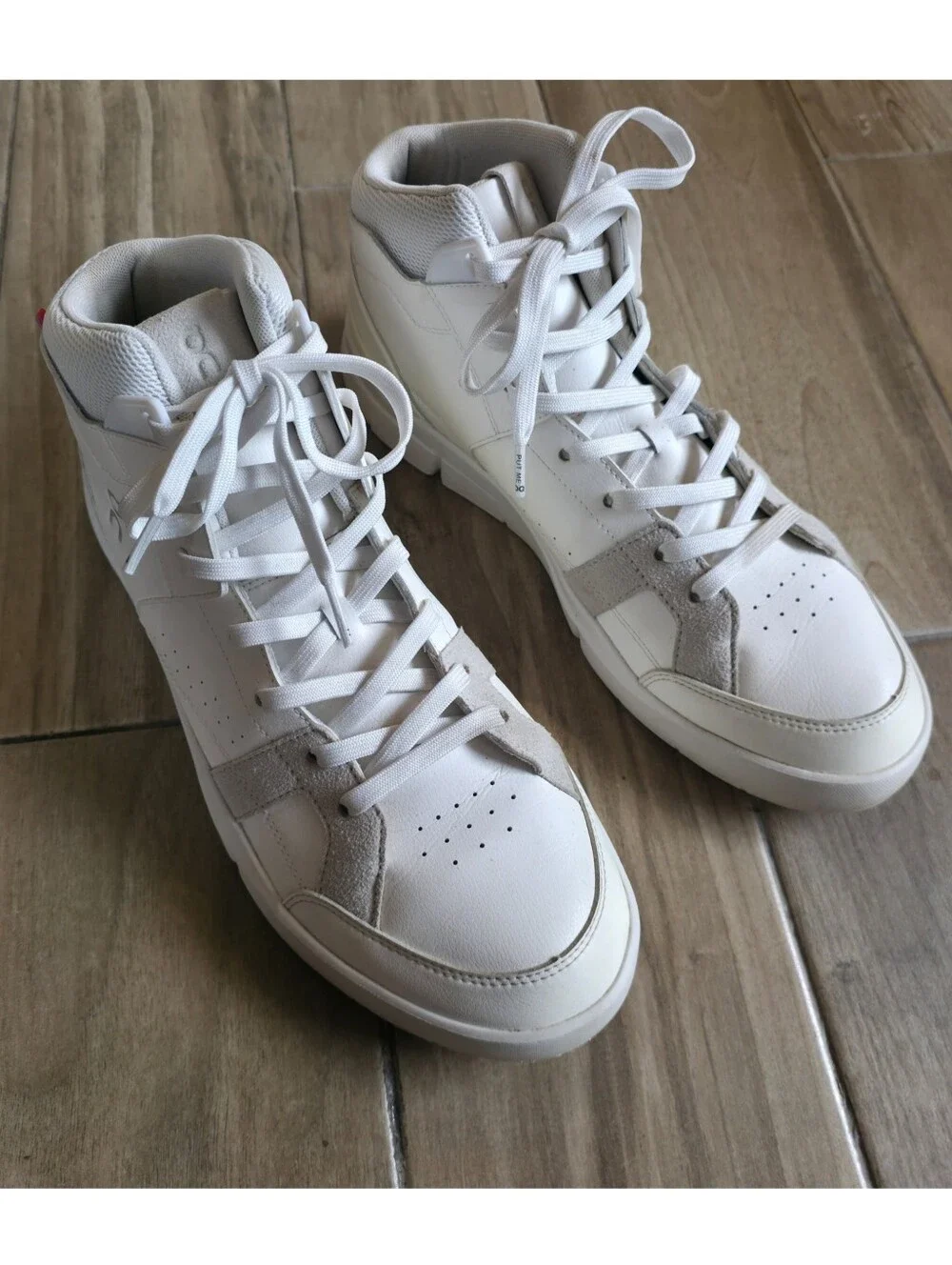 On Cloud THE ROGER Clubhouse Men's 11.5 White Sand Sneakers